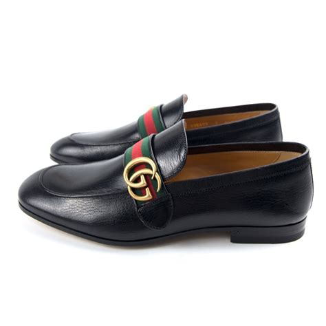 gucci gg loafers black